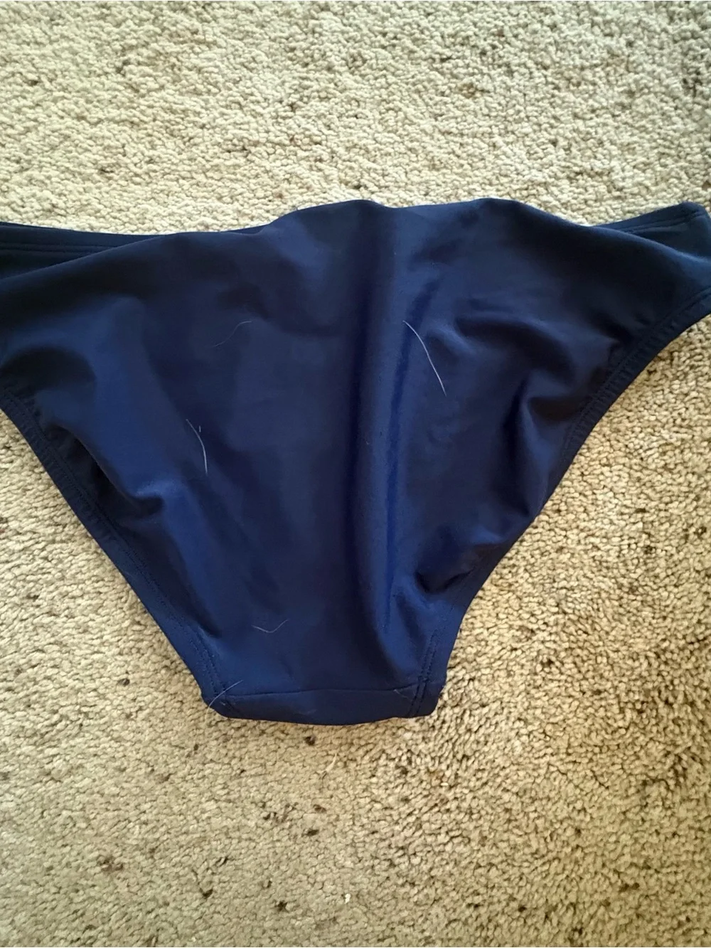Justice Navy Blue Girls Swim Bikini Bottoms